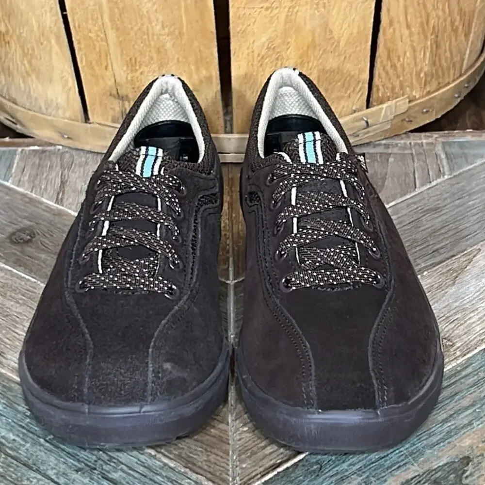 Keds Spirit XT II Mocha Brown Suede Lace-Up Comfort Sneakers Shoes Womens Size 8